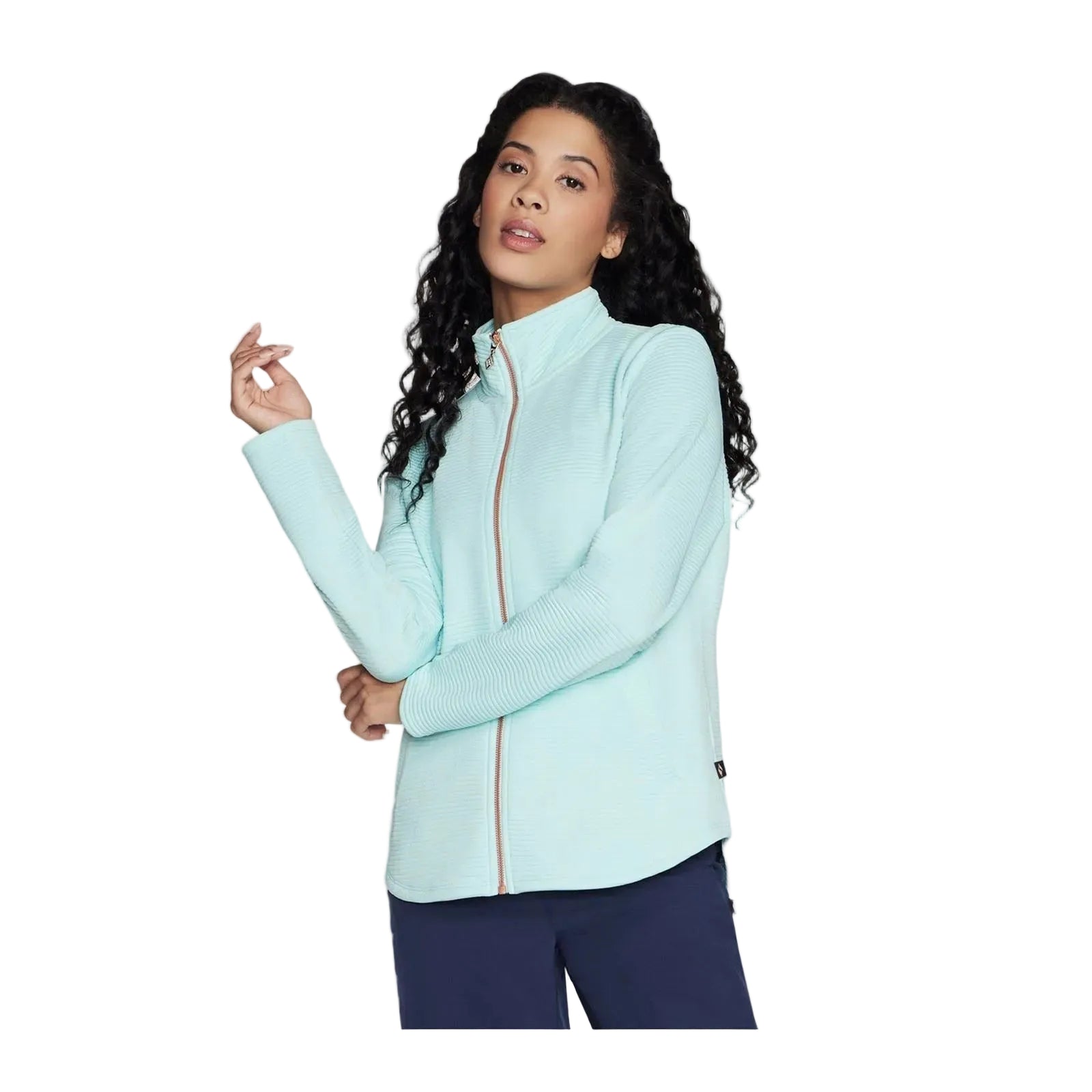 Skechers Performance GOWALK Shine Women's Turquoise Jacket