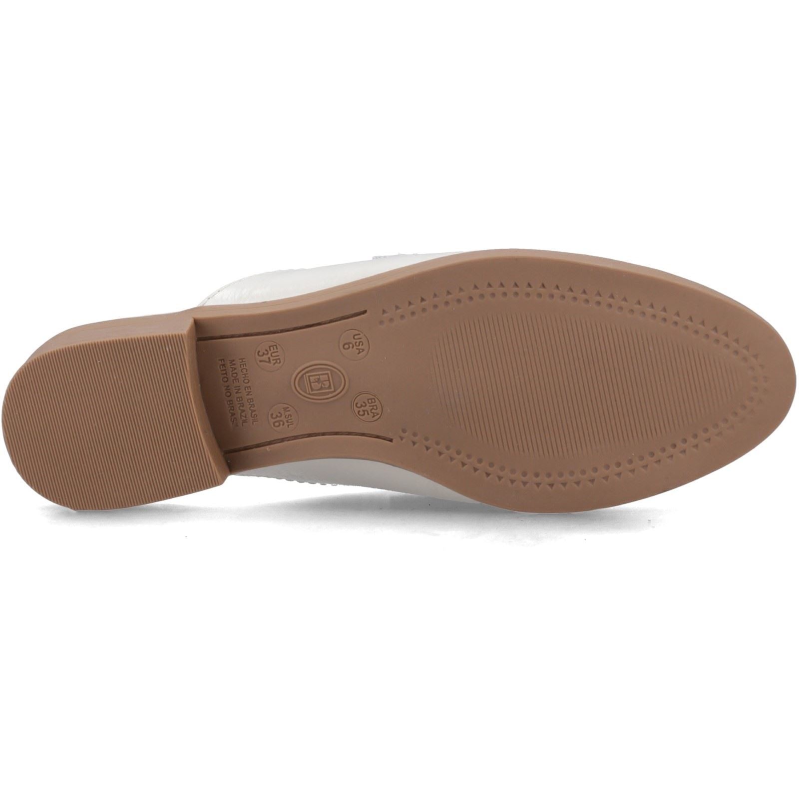 Hush Puppies Calla Leather Women's Ivory Mules