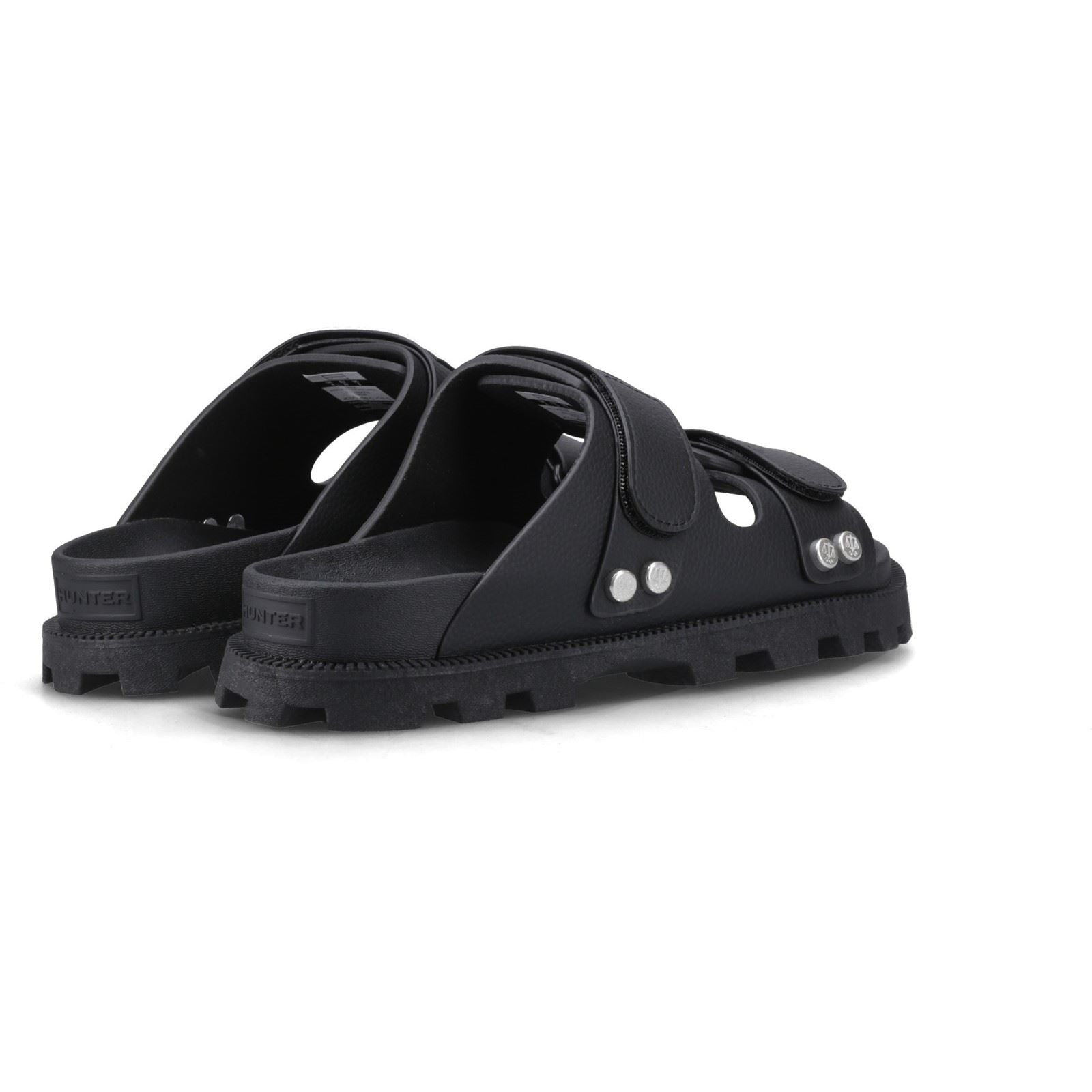 Hunter Vegan Sandal Synthetic Women's Black Sandals