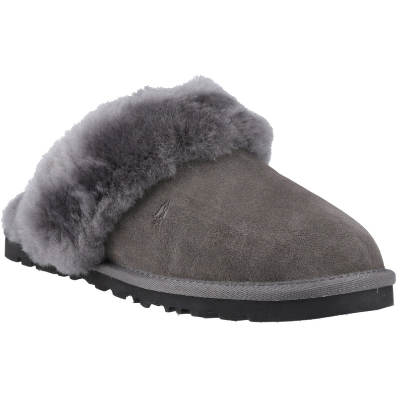 Hush Puppies Samantha Suede Women's Grey Slippers