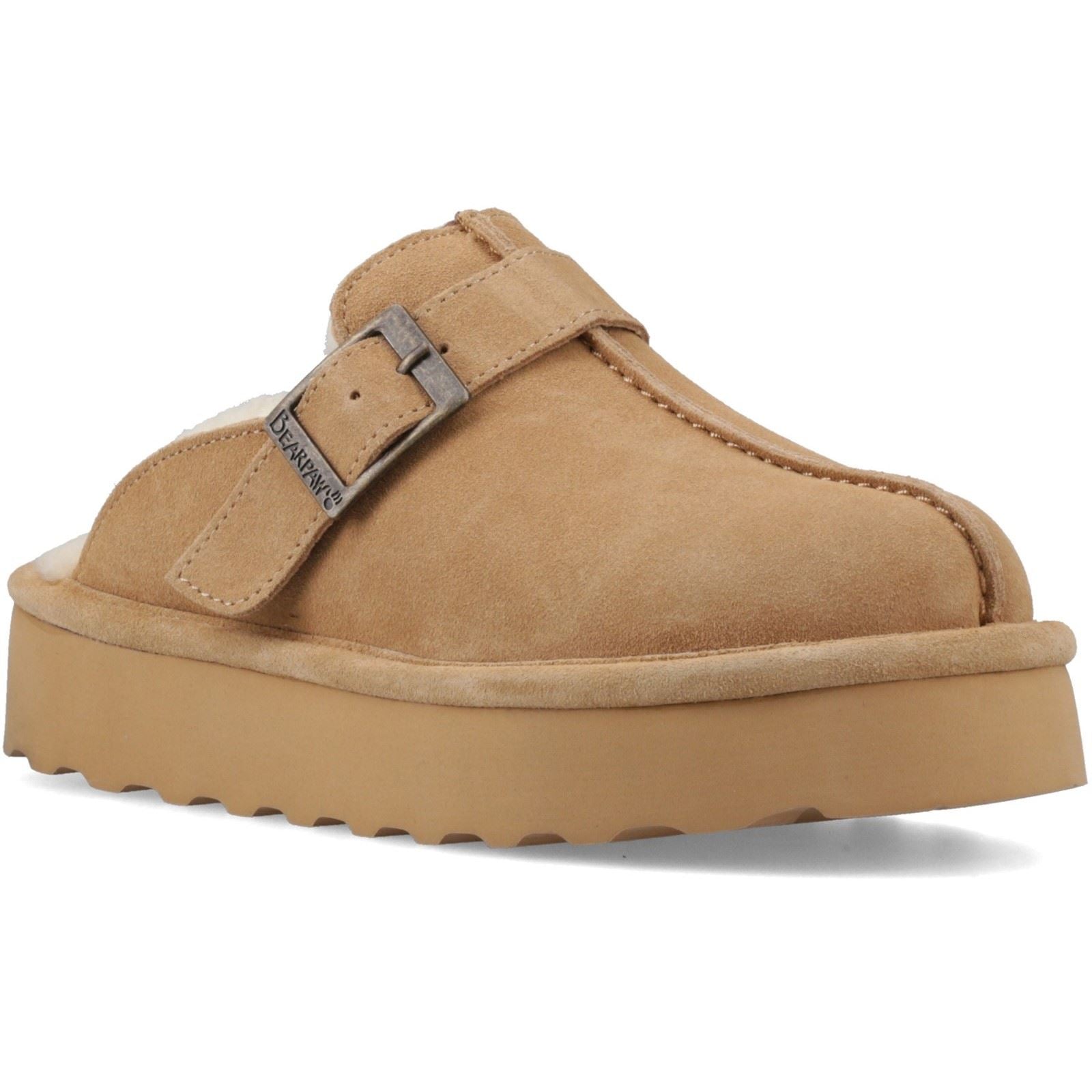Bearpaw Moxie Suede Women's COFFEE Slippers