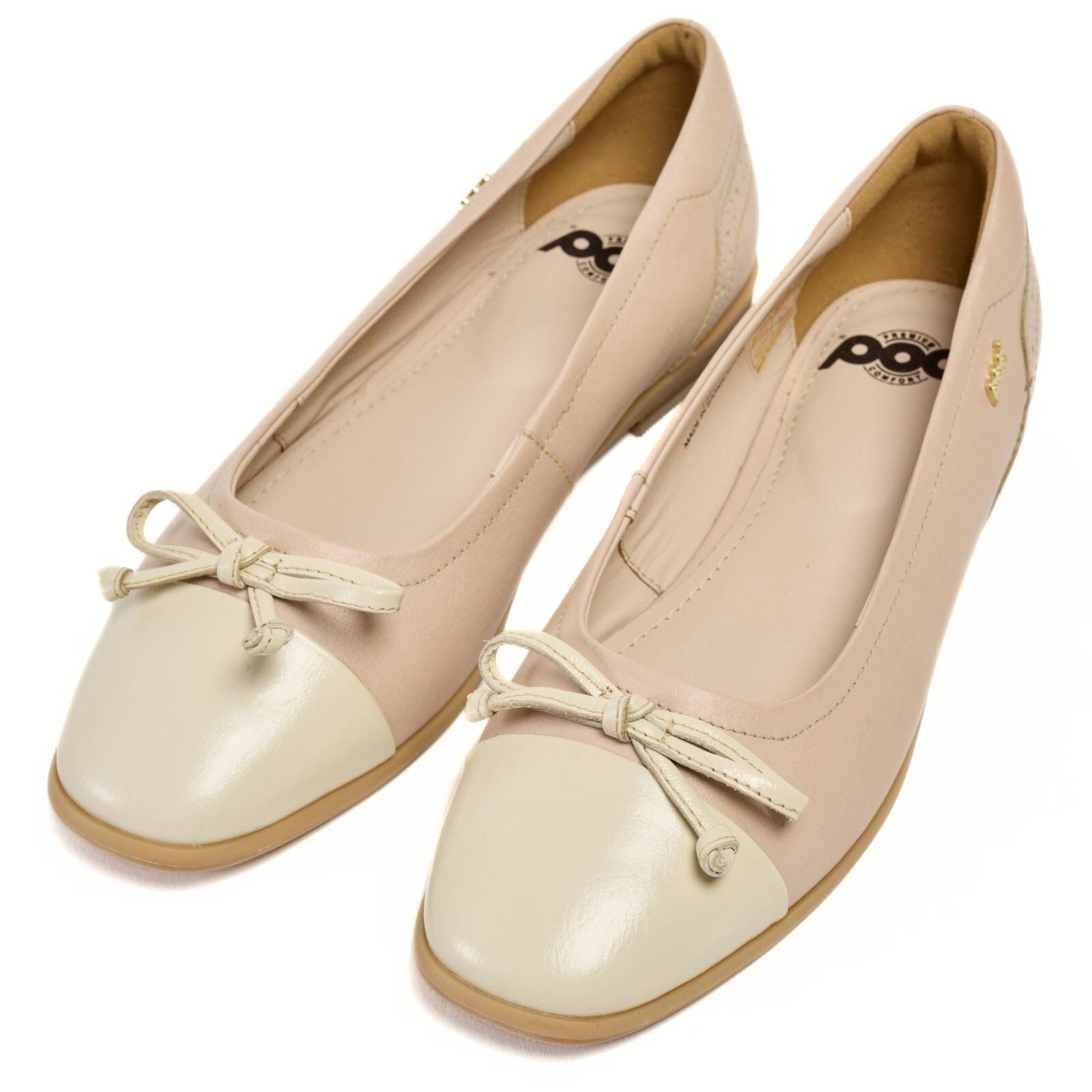 Pod Priya Leather Women's Pink Flats