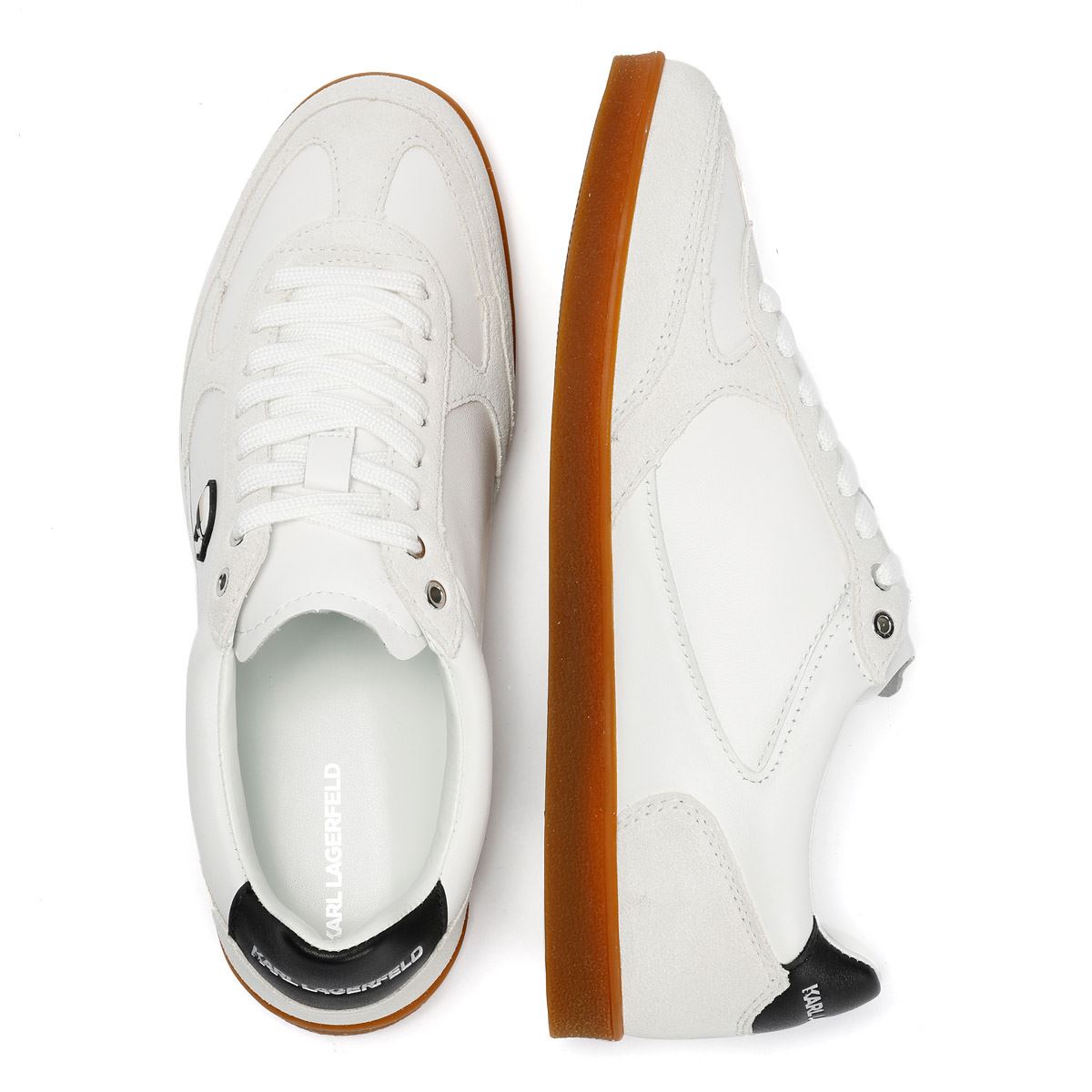 Karl Lagerfeld Kandidate NFT Leather Women's White Trainers