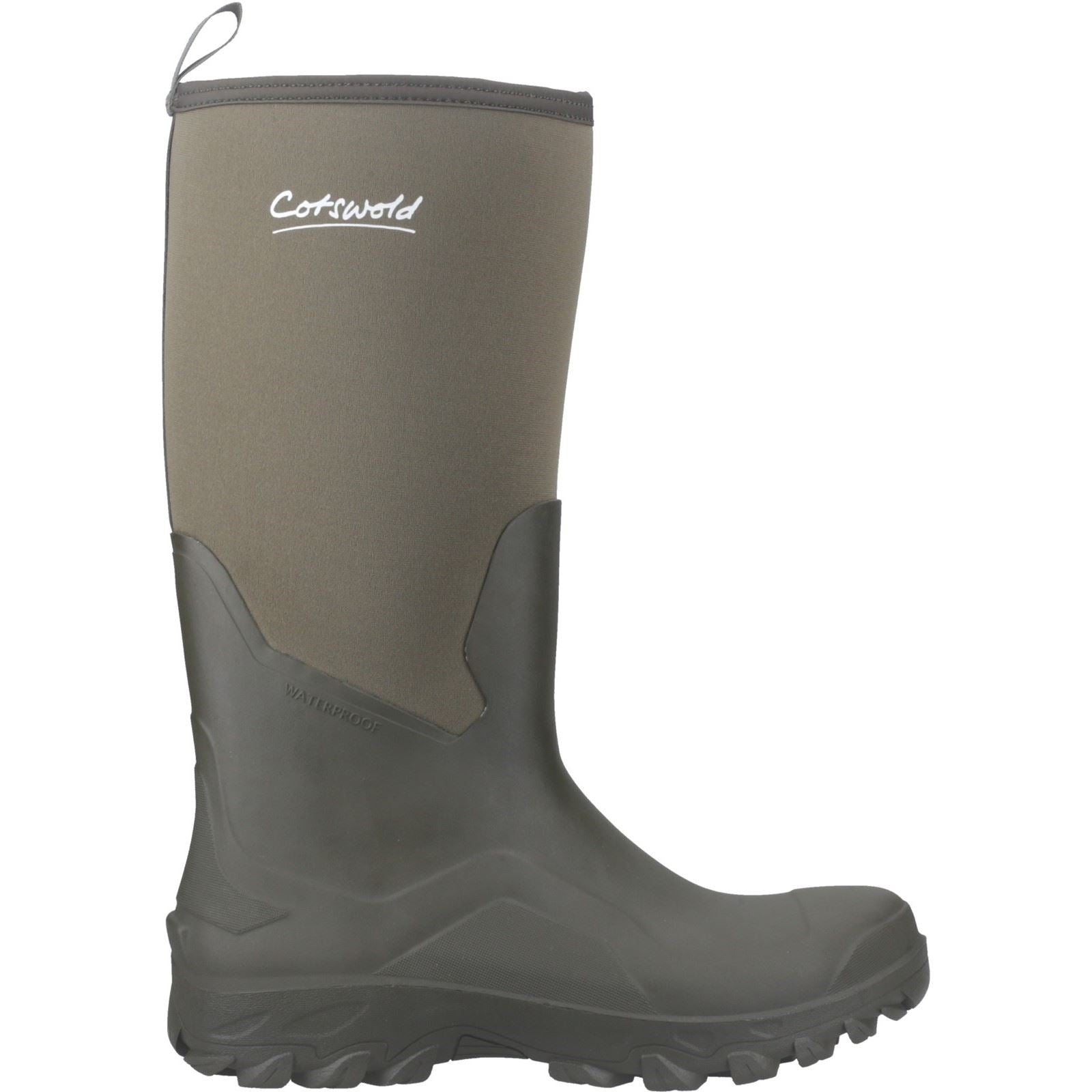 Cotswold Nailsworth Rubber Green Wellington Boots
