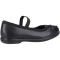Hush Puppies Betty Leather Junior Black Shoes