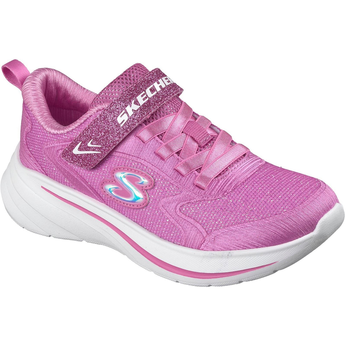 Skechers Wave 92 Polyester Pink Trainers