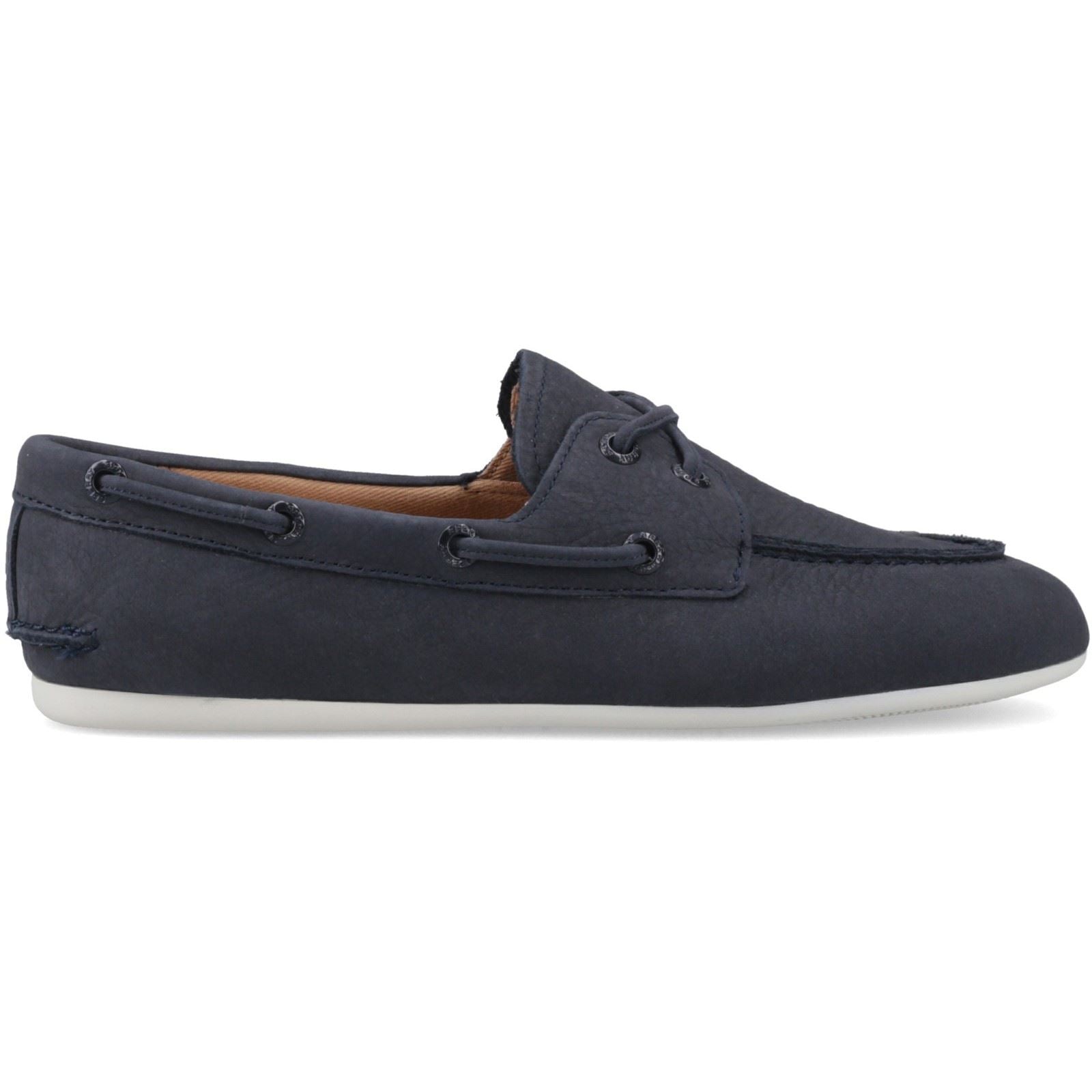 Sperry Slim Boat Shoe Leather Women's Navy Boat Shoes
