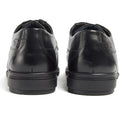 Pod Smyth Leather Men's Black Lace-Up Shoes