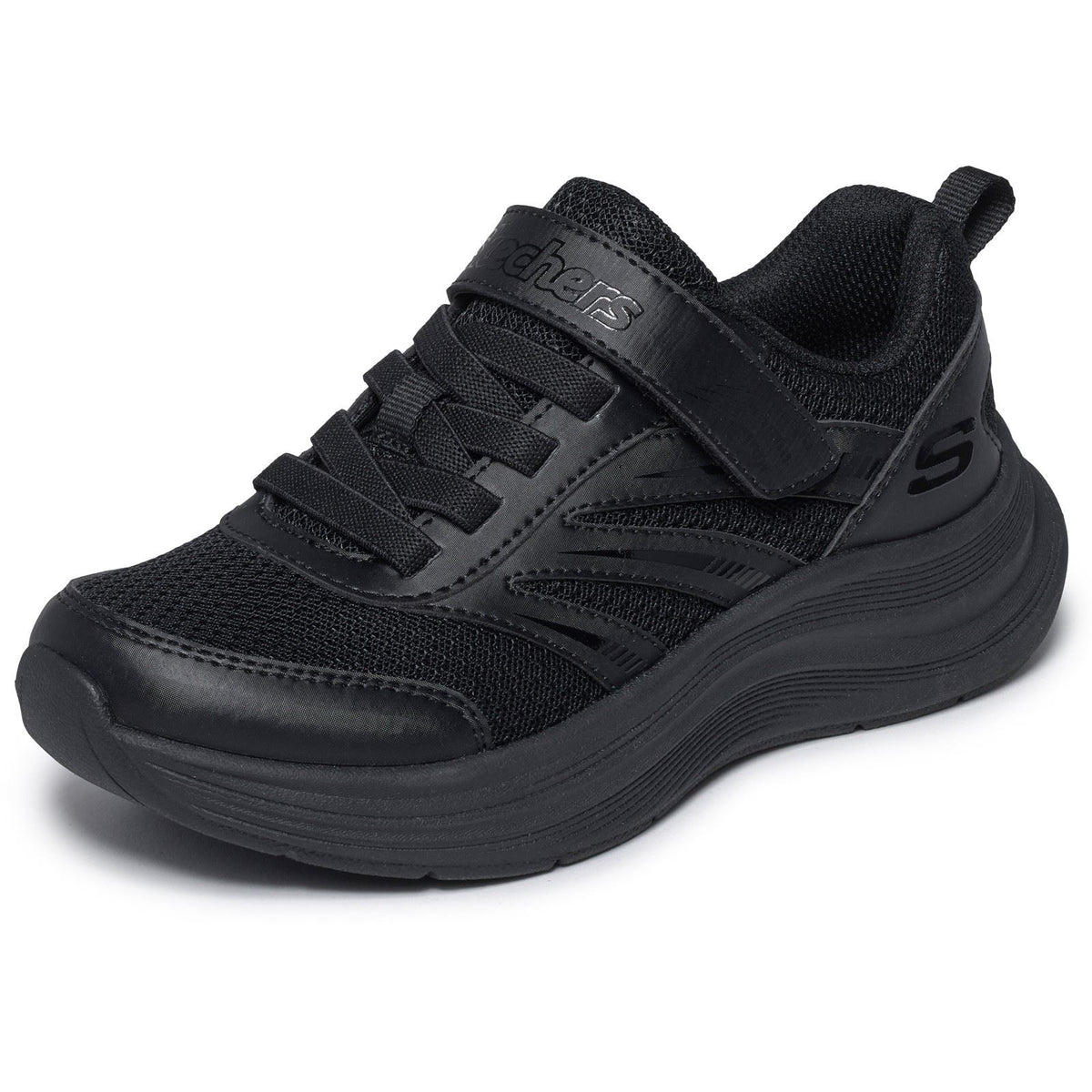 Skechers Streamline Kids Black Trainers