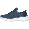 Skechers Edgeride Impression Textile Women's Navy/Lavender Trainers
