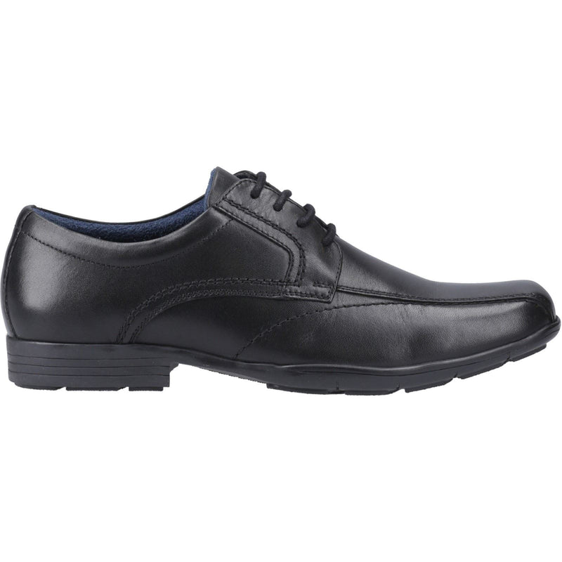 Pod Angus Leather Men's Black Lace-Up Shoes