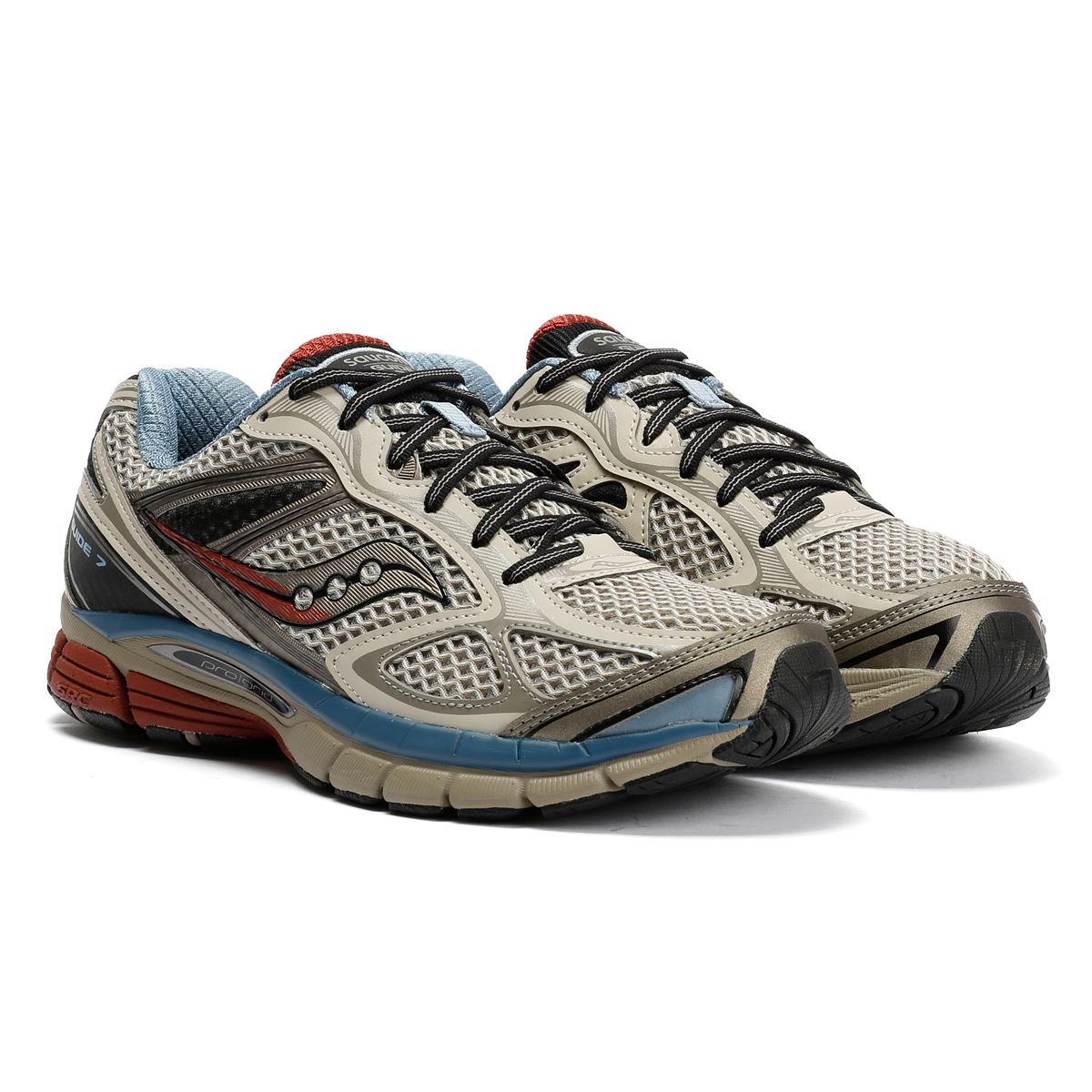 Saucony ProGrid Guide 7 Taupe/Black Trainers