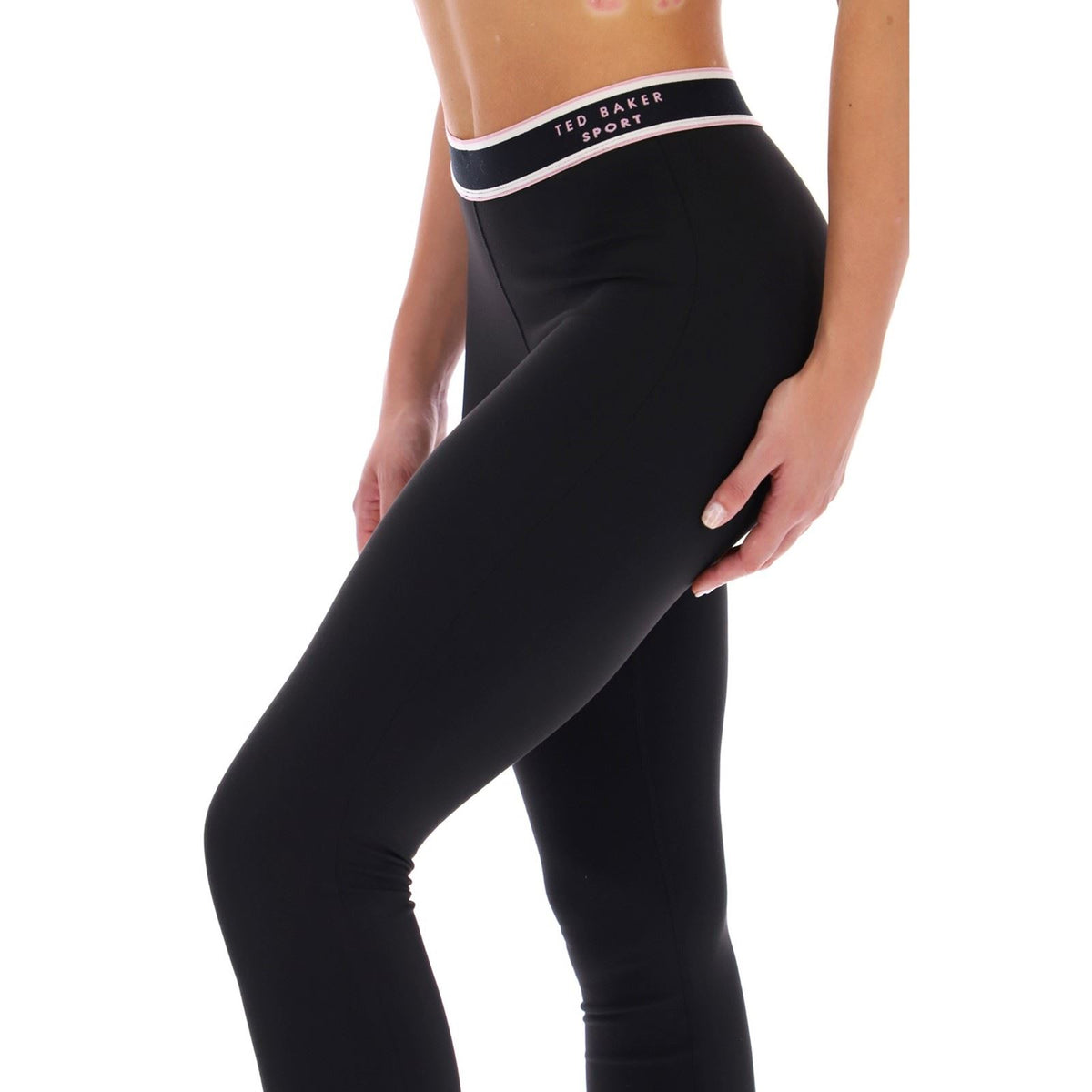Ted Baker Sport Aspen Essential Flare Leggings Women's Black Sports Leggings