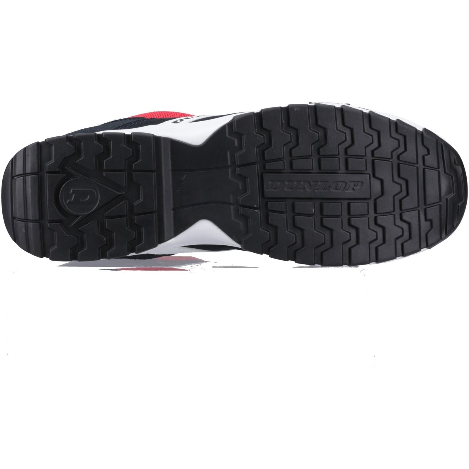 Dunlop Street Response Suede Men's Dark Blue/Red/White Safety Trainers