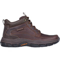 Skechers Respected Boswell Synthetic Men's Red/Brown Hiking Boots