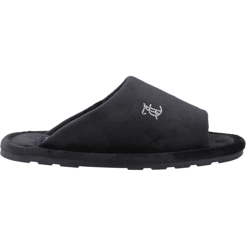 Juicy Couture Vivien Synthetic Women's Black Slippers