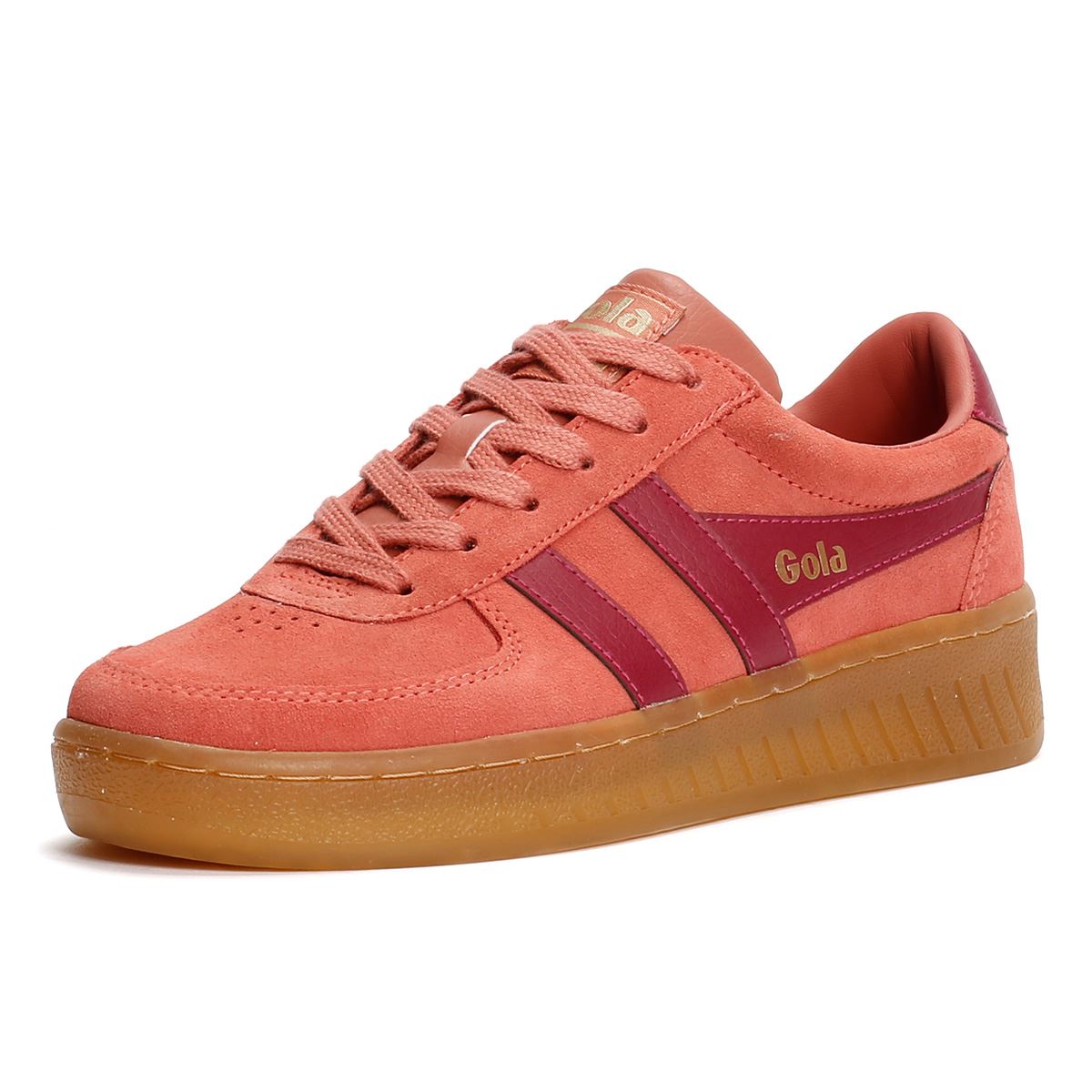 Gola Grandslam Suede Women's Clay/Cerise Trainers