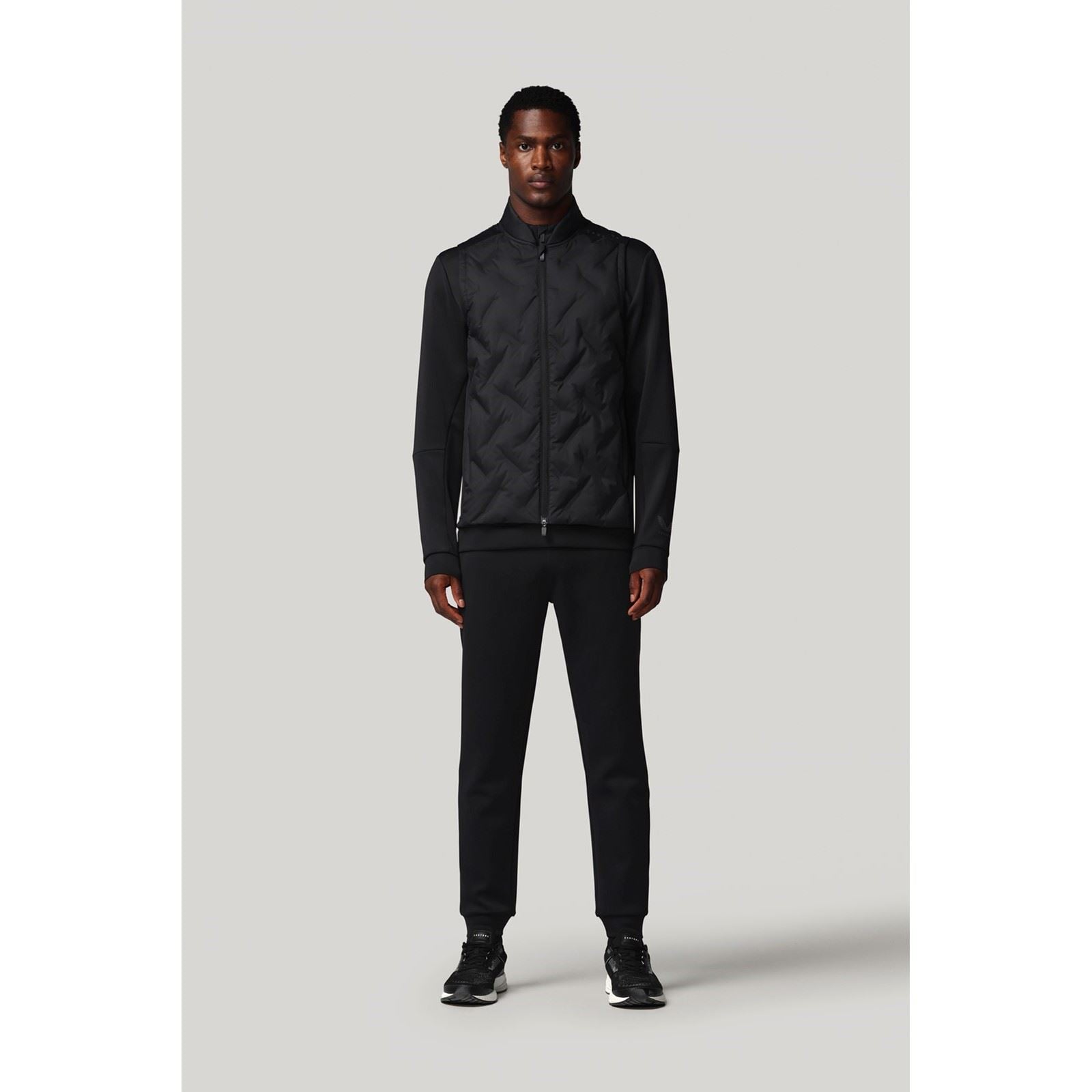 Castore Hybrid Men's Black Gilets