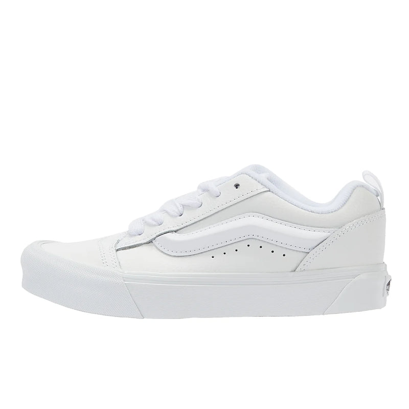 Vans old skool leather 2025 true white