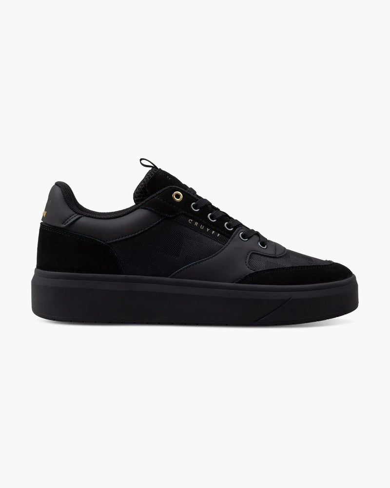 Cruyff Terra Court Men's Black/Gold Trainers