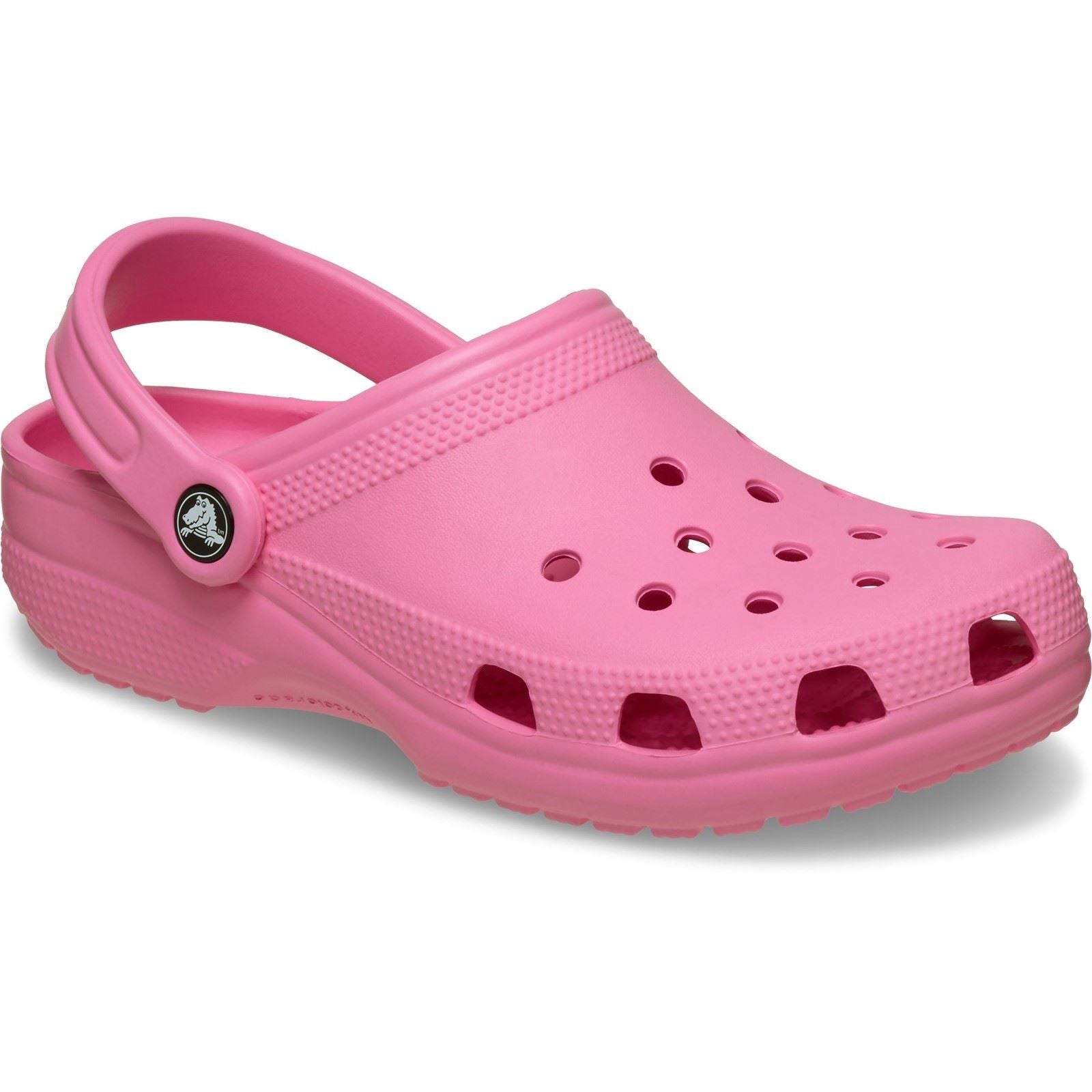 Crocs Classic Clog Kid EVA Girl's Pink Lemonade Casual Shoes - Clogs