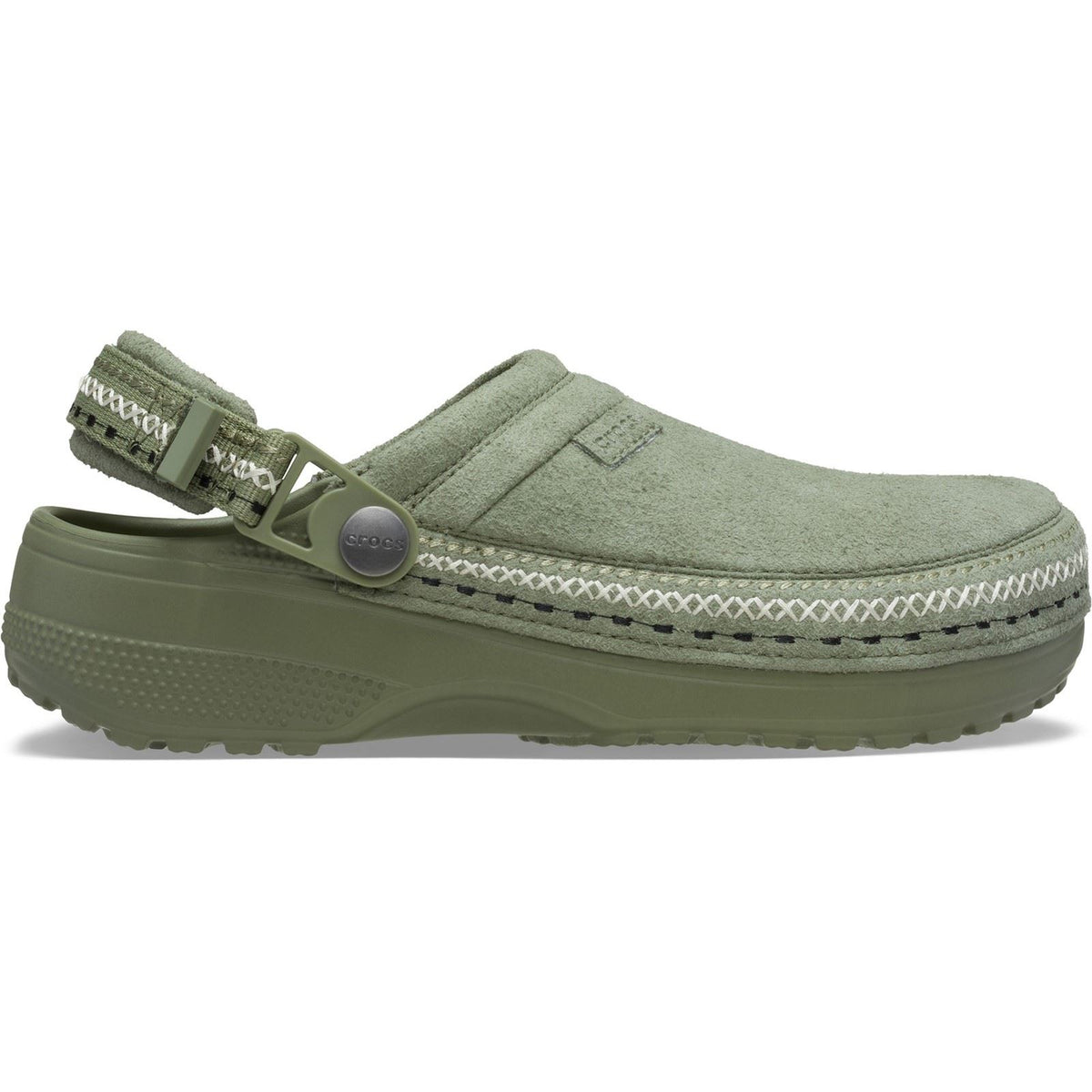 Crocs Classic Crafted Stitch Textile Blend Women's Cargo Clogs