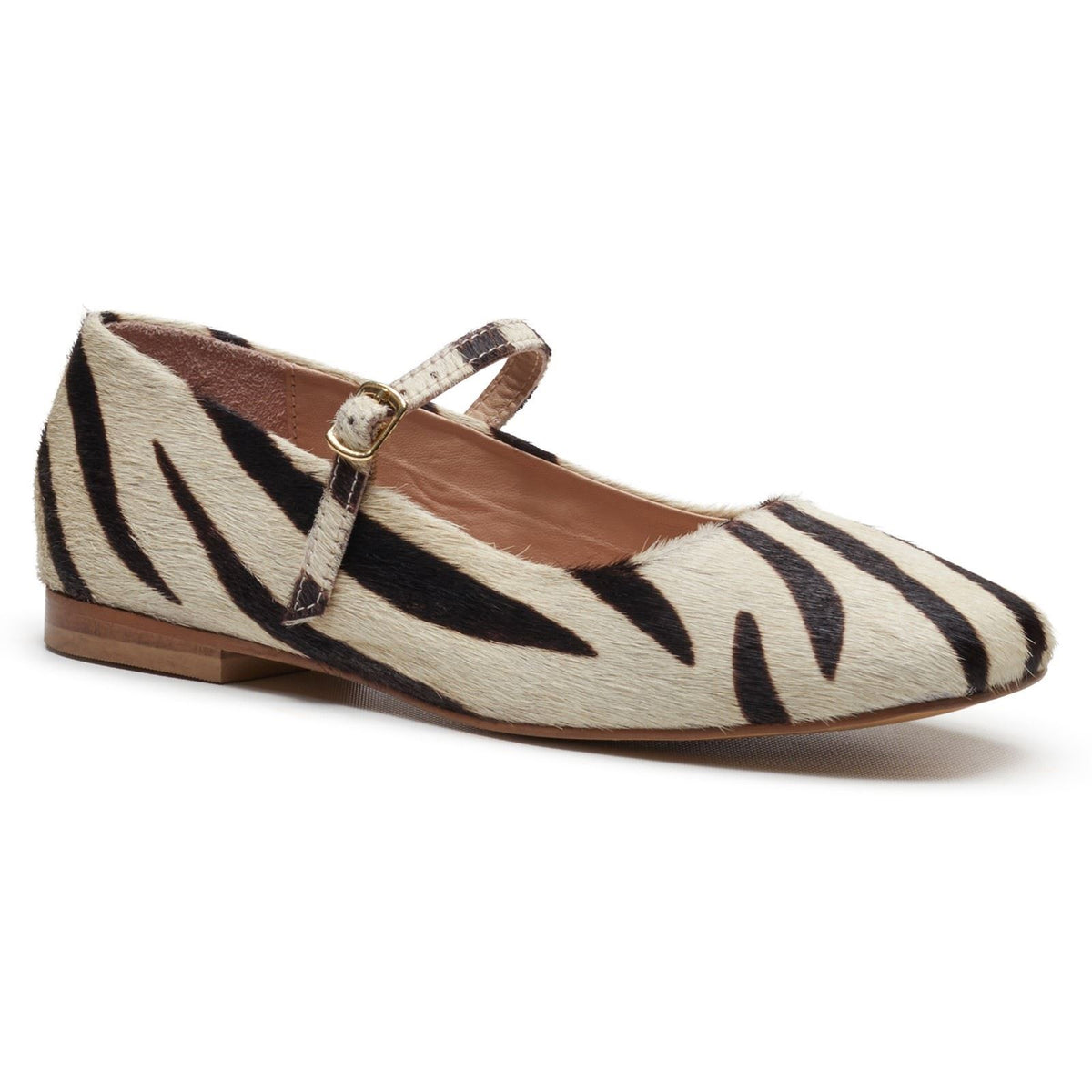 Hush Puppies Pasha Leather Women's Zebra Shoes