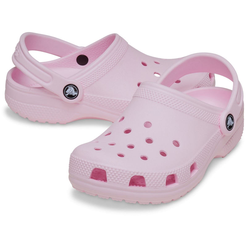 Crocs Toddler Classic Croslite Rubber Pink Milk Clogs