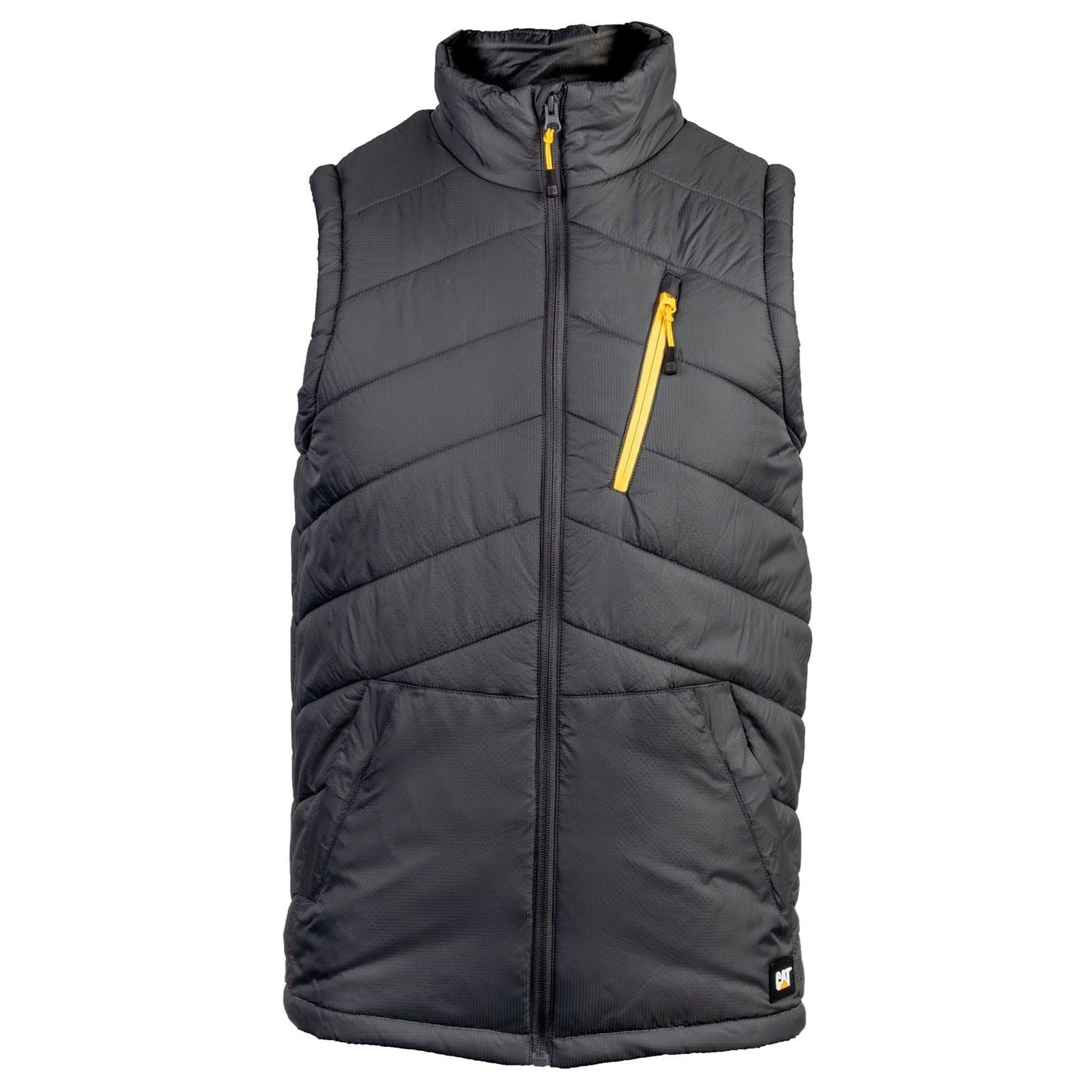 Caterpillar Essentials Body Warmer Men's Black Gilets