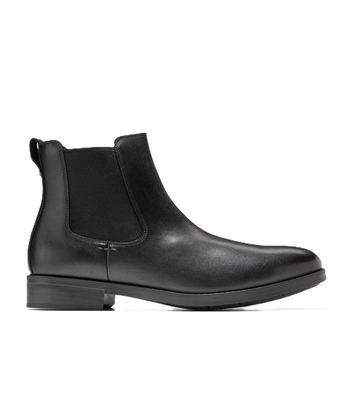 Cole Haan Newmark Grand Leather Men's Black Chelsea Boots