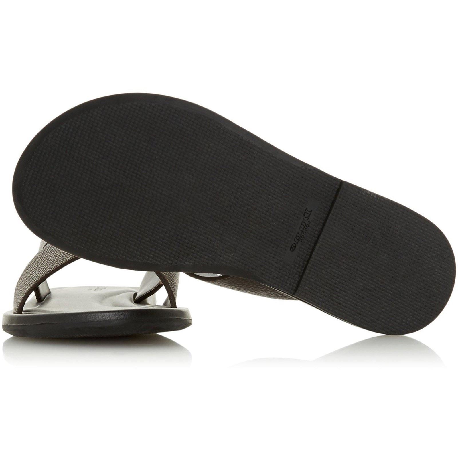 Dune Frankss Leather Men's Brown Sandals