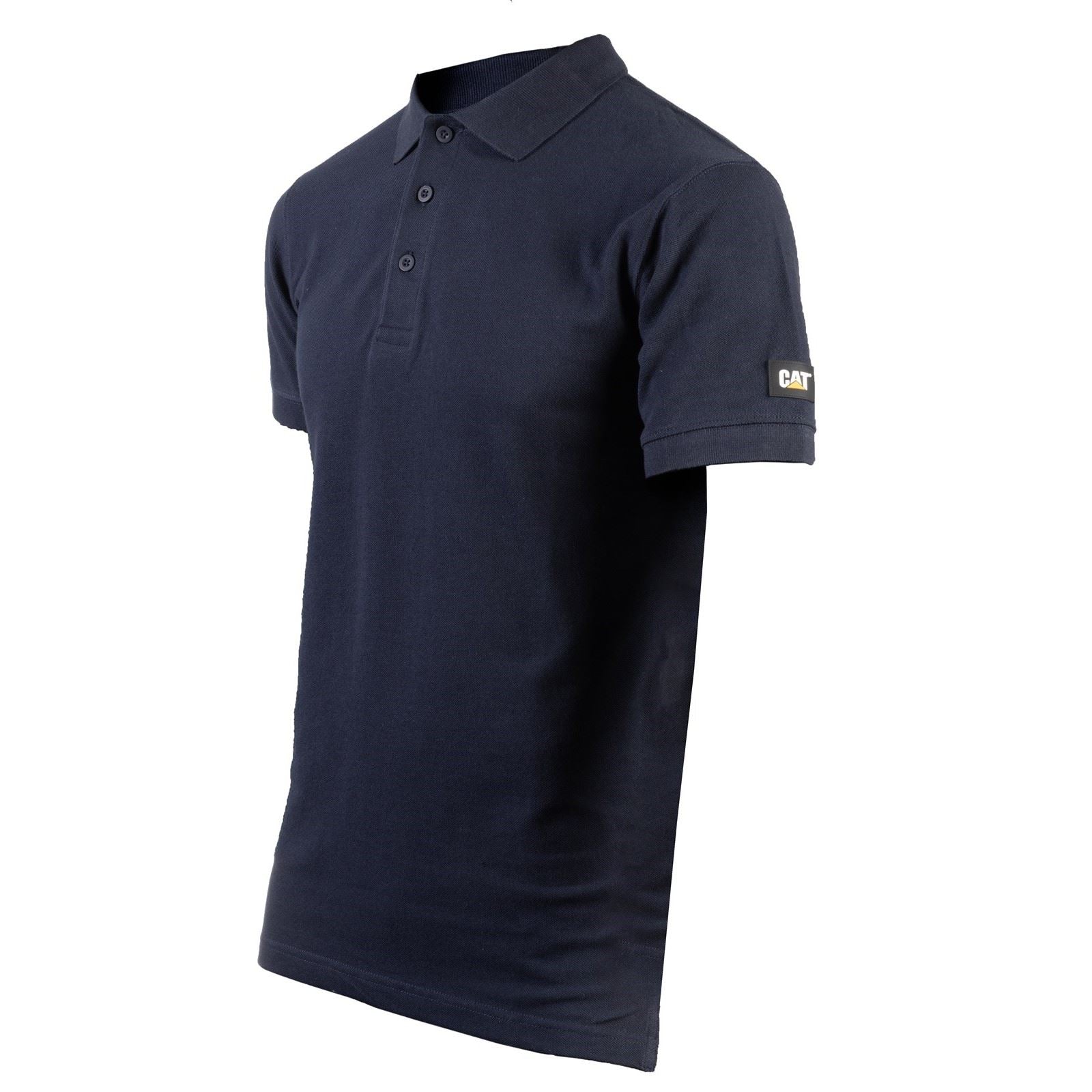 Caterpillar Essentials Cotton Men's Blue Polo Shirt