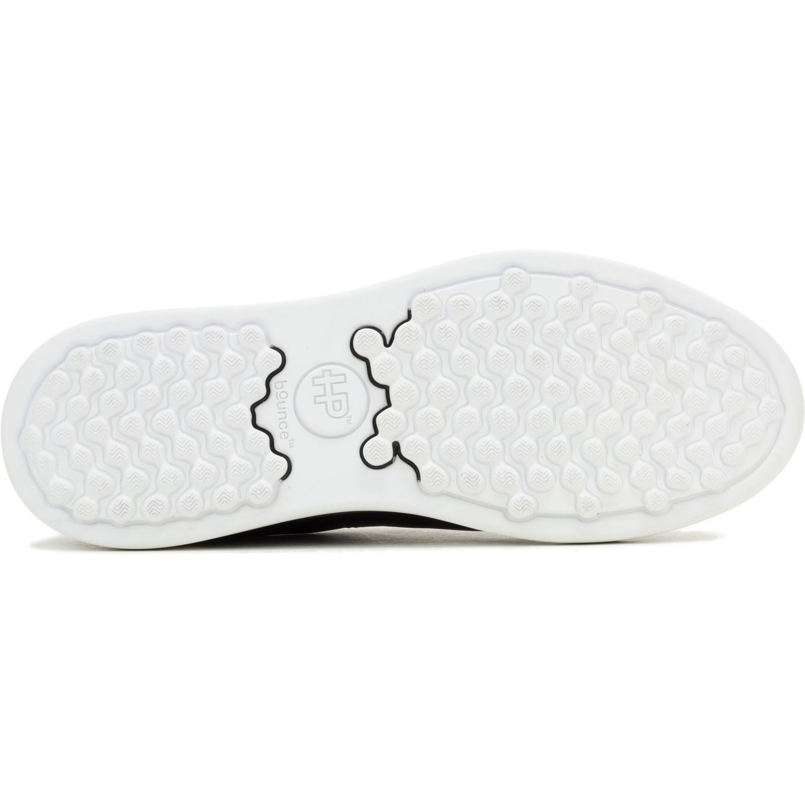 Hush Puppies Wes Leather Men's Black Trainers