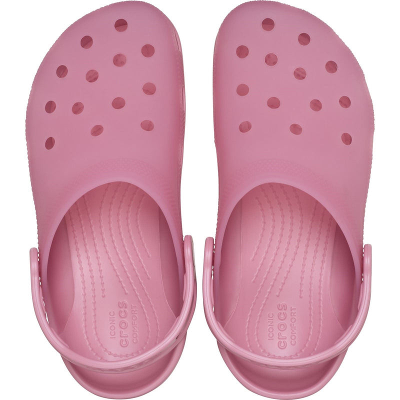 Crocs Classic Frosted Synthetic Rosette Clogs
