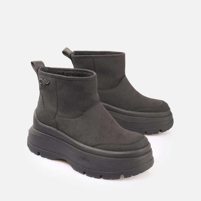 Buffalo Olympia Pull On LO Warm Women's Black Boots