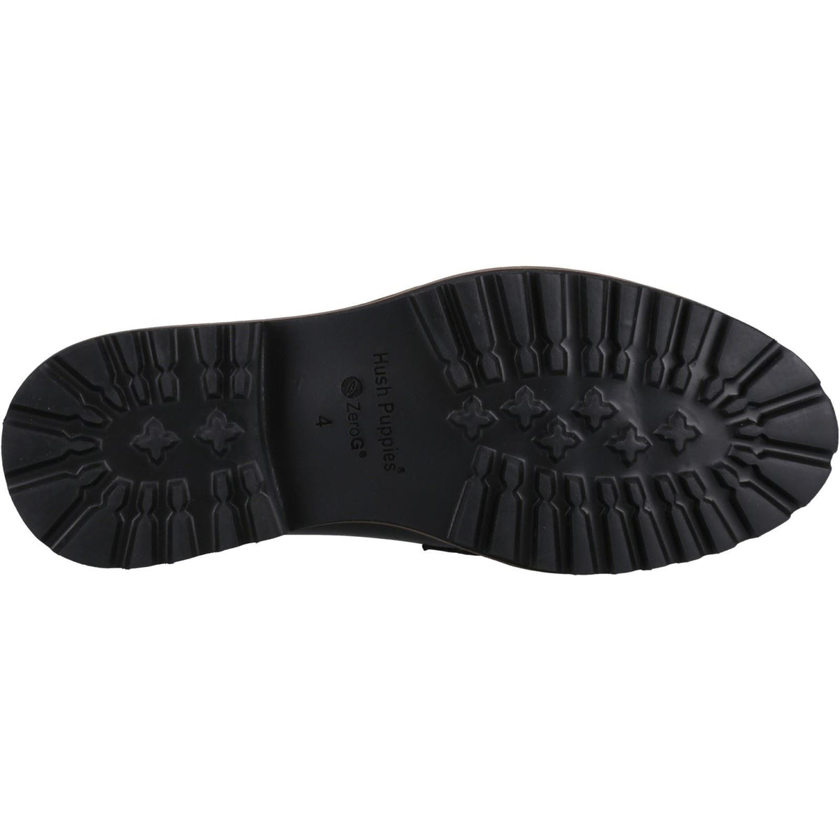 Hush Puppies Gianna Leather Women's Black Loafers