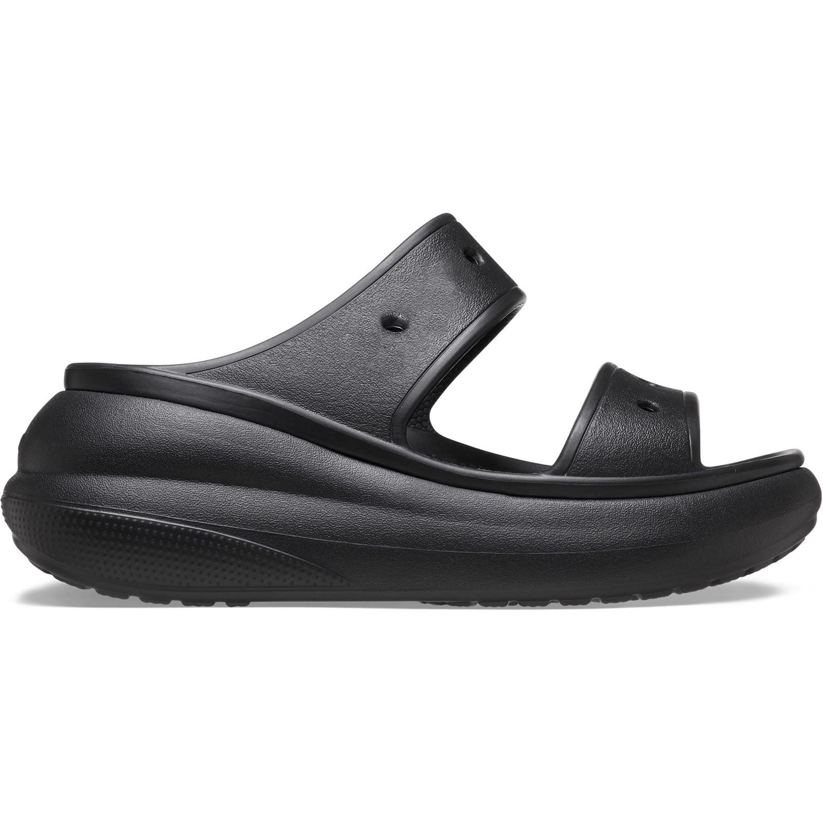 Crocs Classic Crush Synthetic Women's Black Sandals
