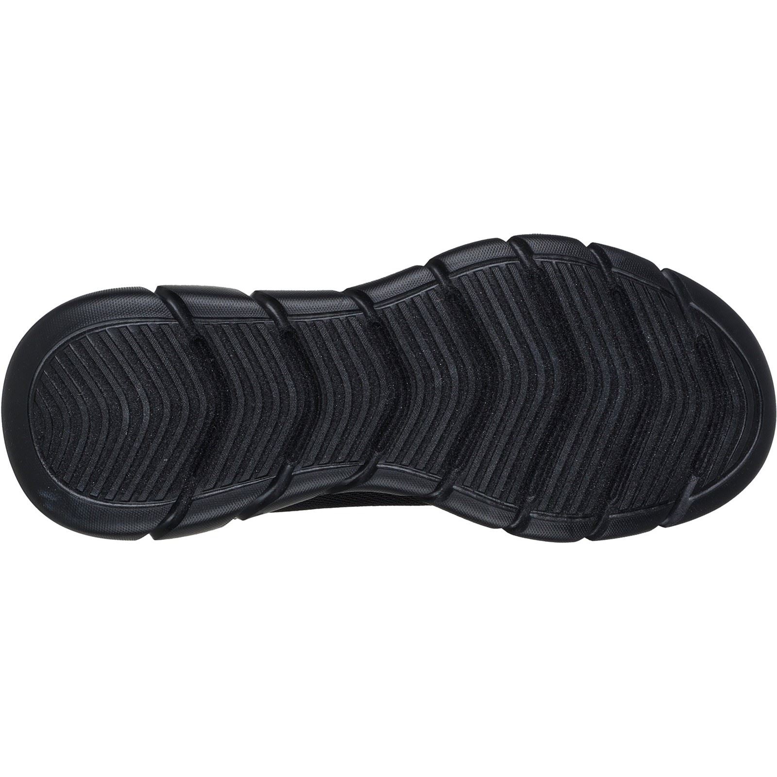 Skechers BOBS B Flex Icy Edge Textile Men's Black Trainers