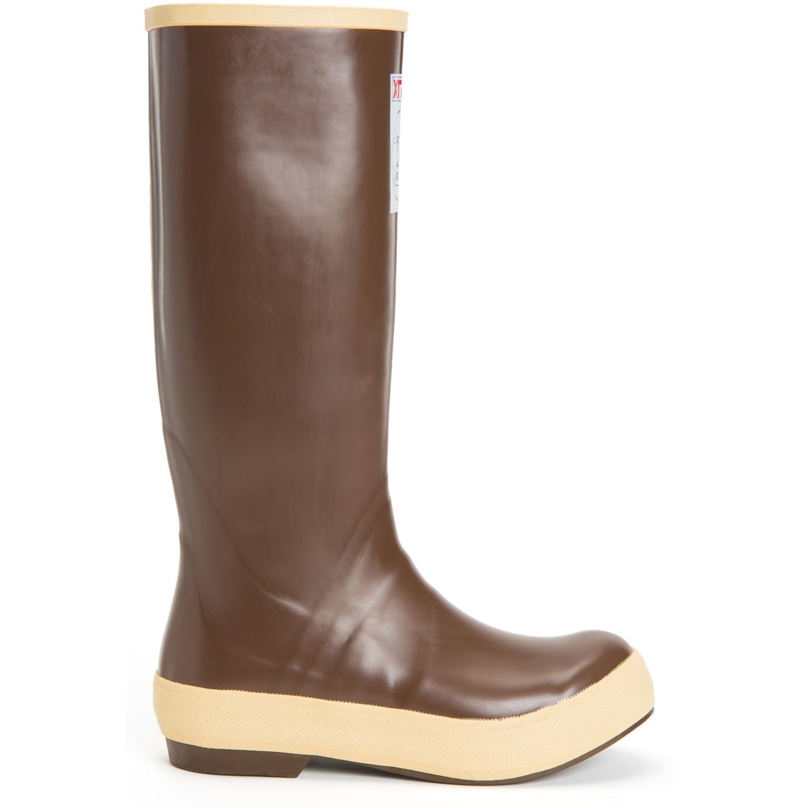 Xtratuf Salmon Sisters Latex Synthetic Brown Wellington Boots