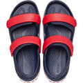 Crocs Toddler Crocband Play Synthetic Navy/Varsity Red Sandals