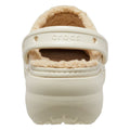Crocs Classic Platform Lined Synthetic Women's Bone Clogs