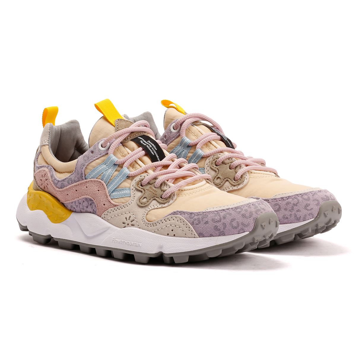 Flower Mountain Yamano 3 Women's Lilac/Blush/Cream Trainers