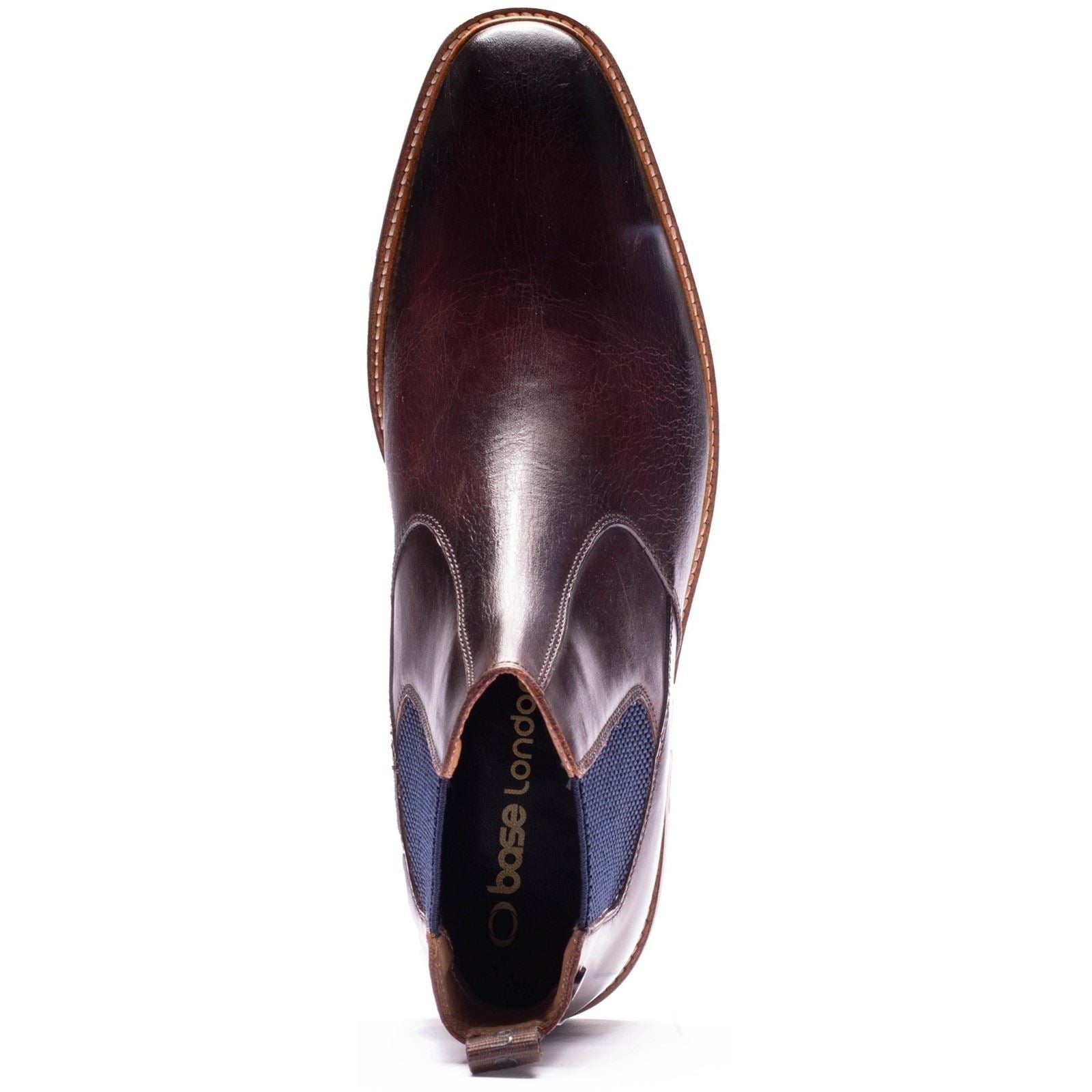 Base London Kensington Leather Men's WASHED BROWN Boots
