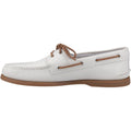 Sperry Authentic 2 Eye Leather Men's White/Gum Boat Shoes