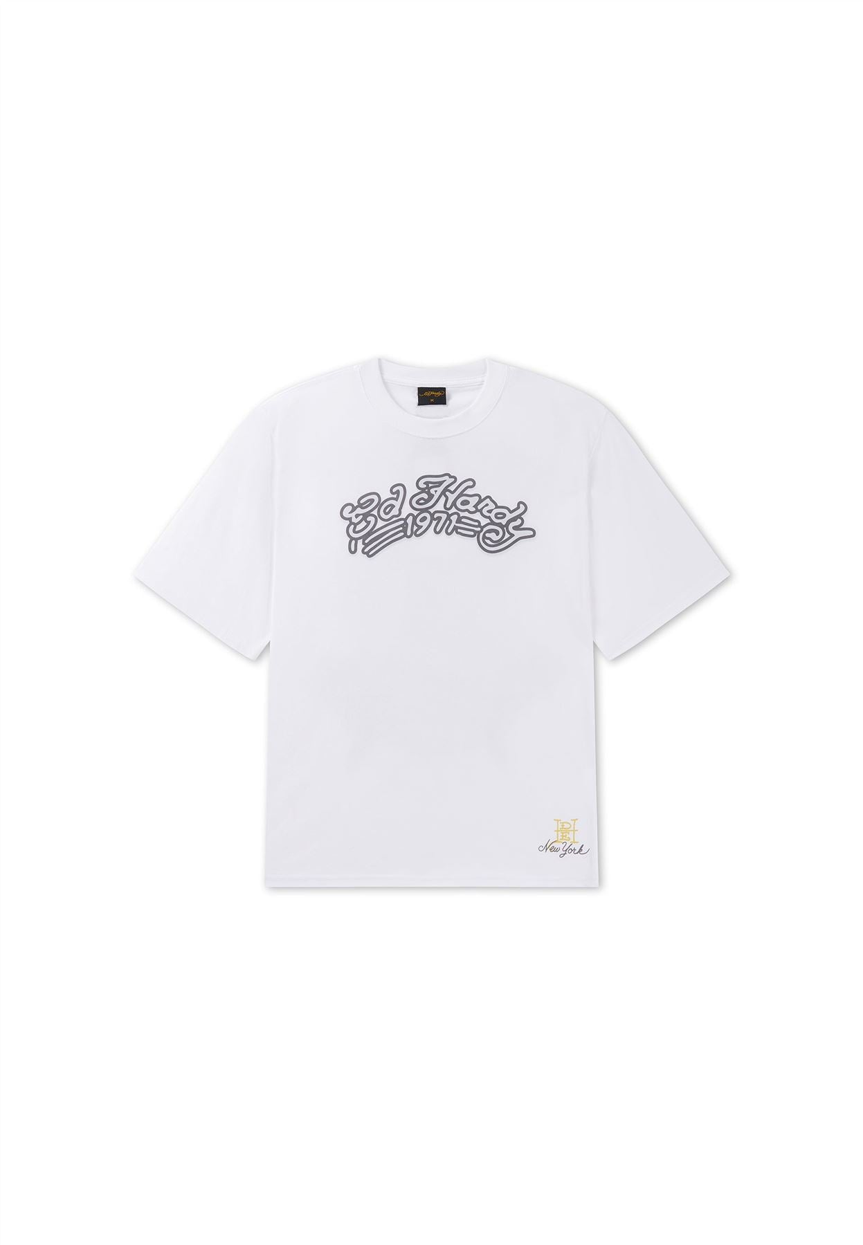 Ed Hardy Stay True Graphic Regular Men's White T-Shirts