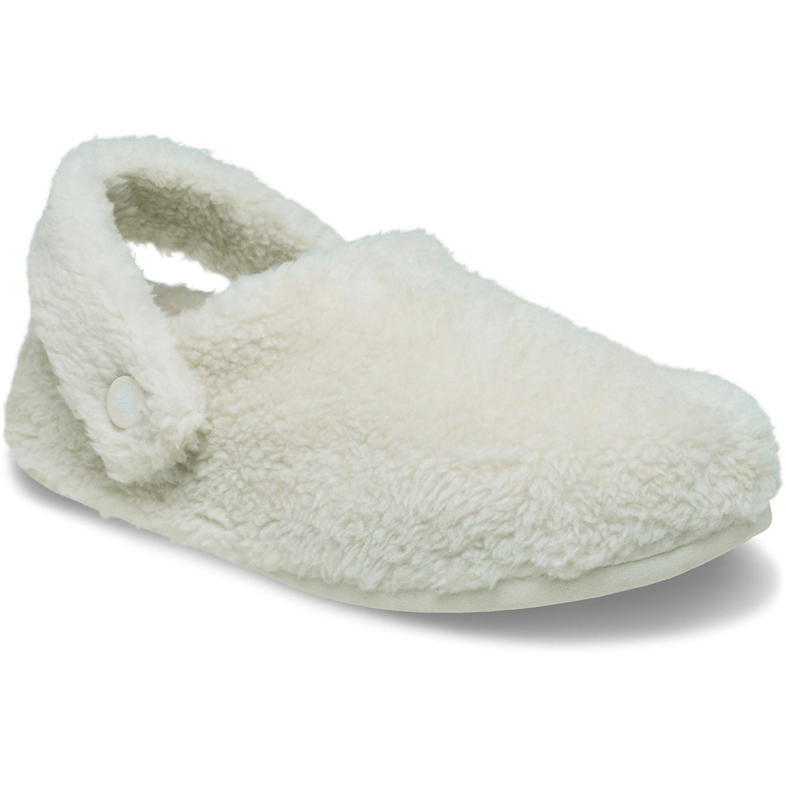 Crocs Classic Cozzzy Polyester Women's Stucco Slippers