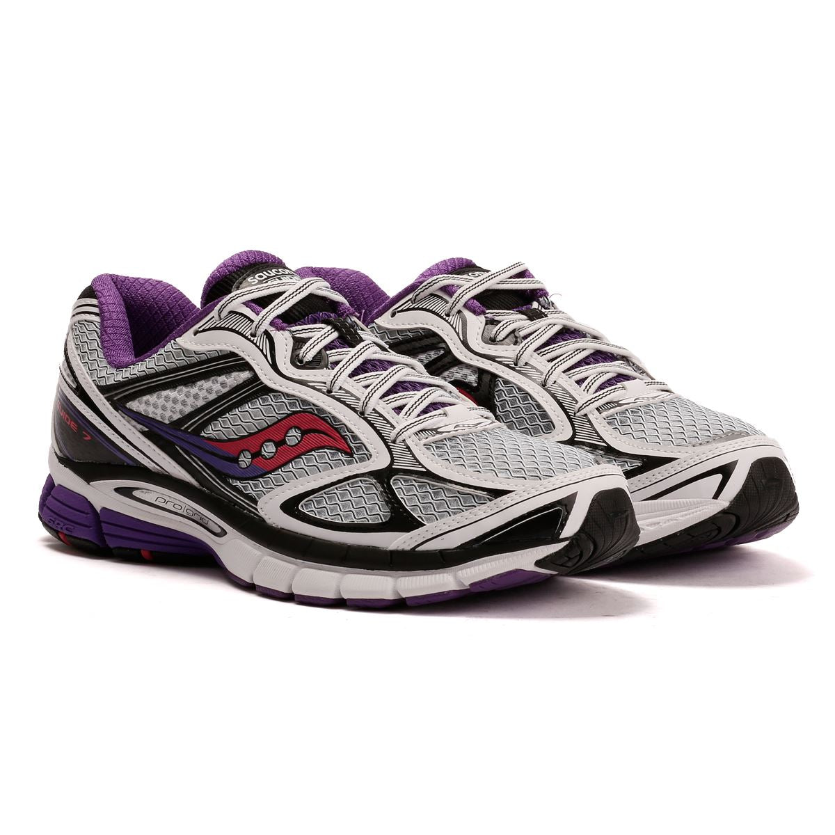 Saucony Progrid Guide 7 White/Drupe Trainers