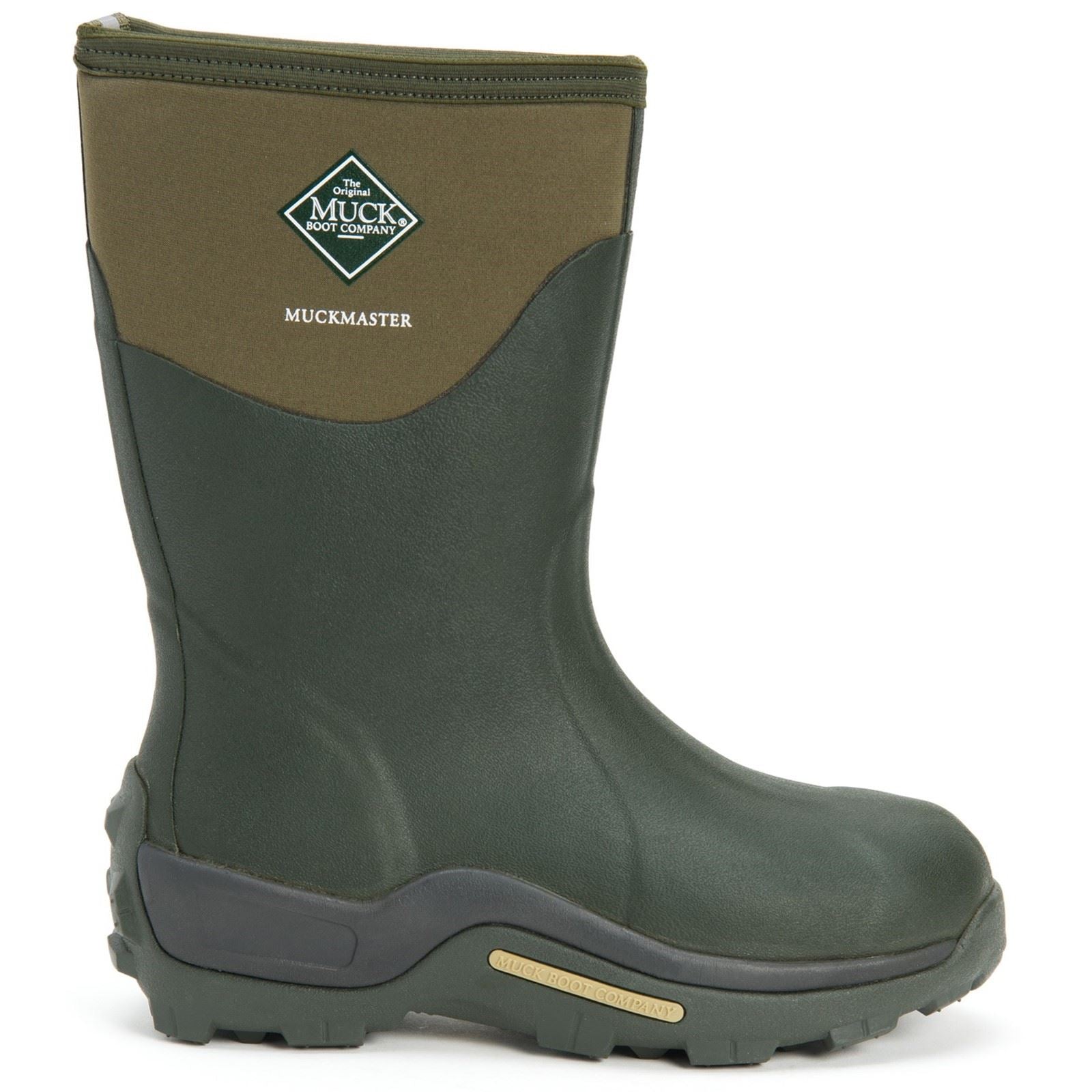 Muck Boots Muckmaster Mid Synthetic Moss Wellington Boots
