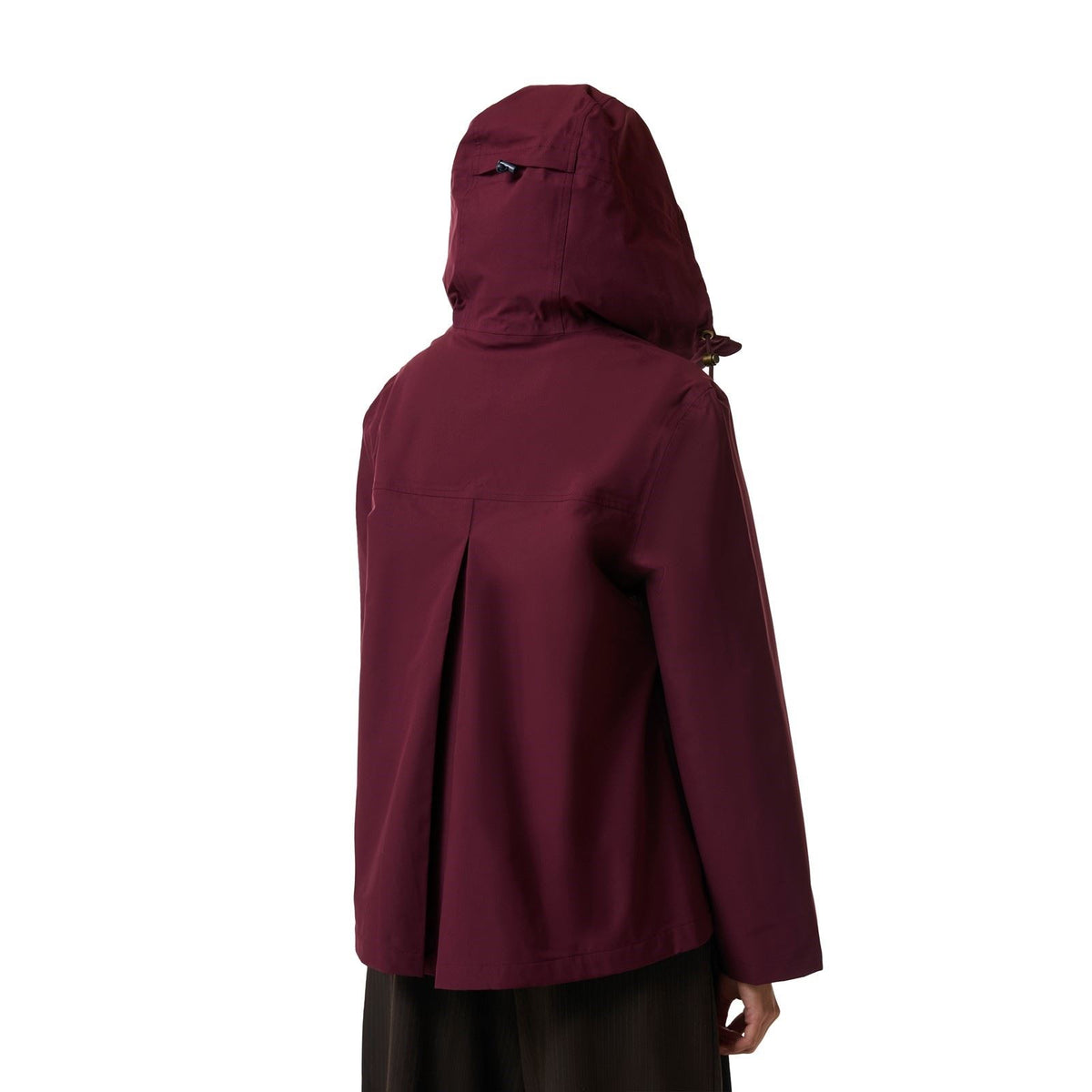 Hunter Original Lightweight Waterproof Jacket Women's Wine Rain Jacket