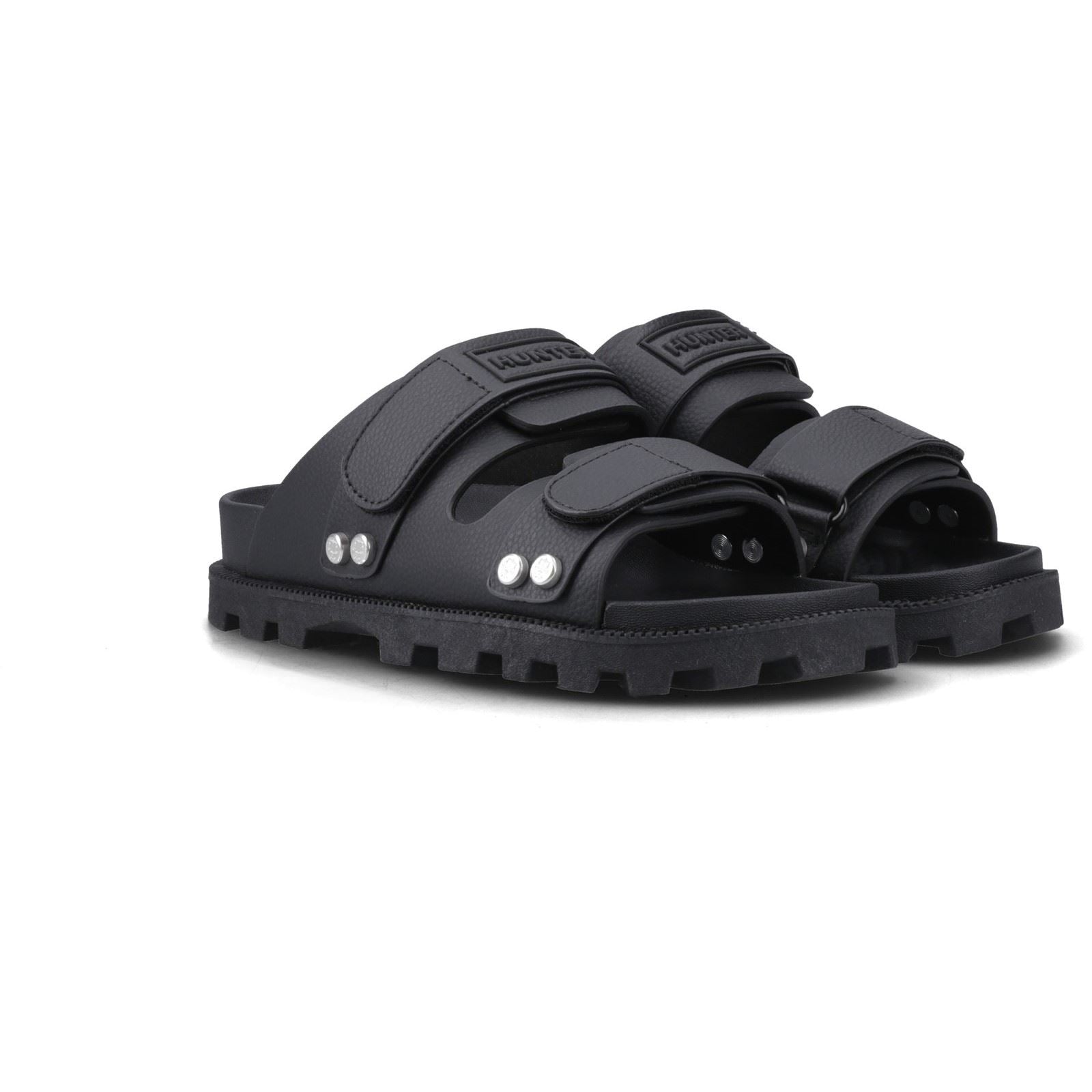 Hunter Vegan Sandal Synthetic Women's Black Sandals